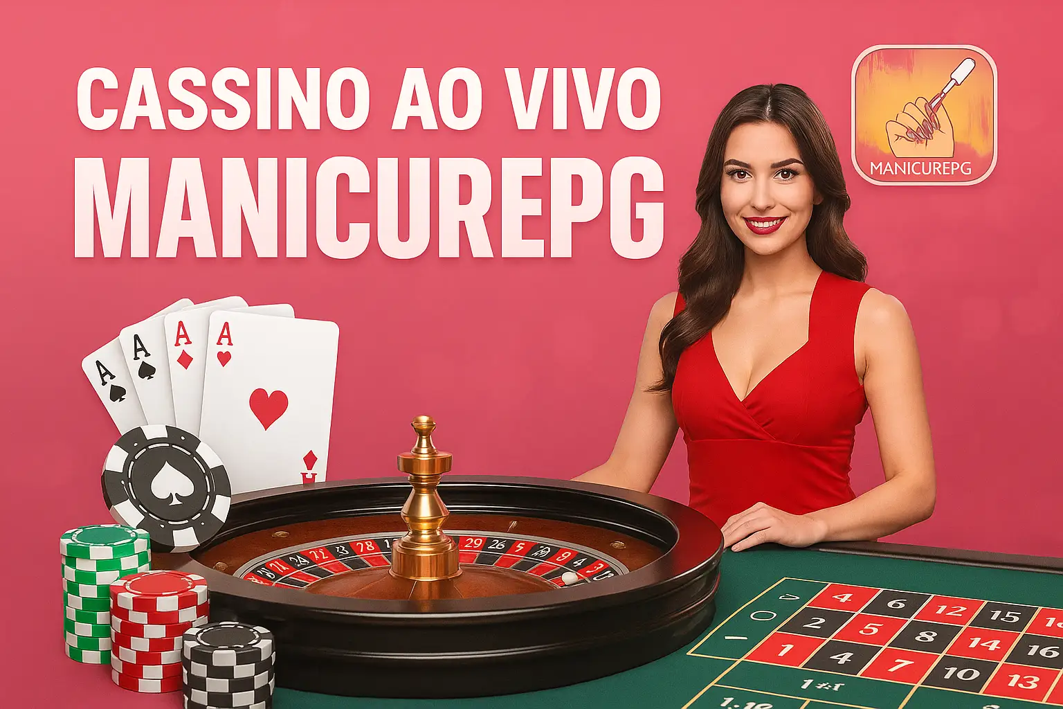 O MANICUREPG Live Casino lança promoções regularmente
