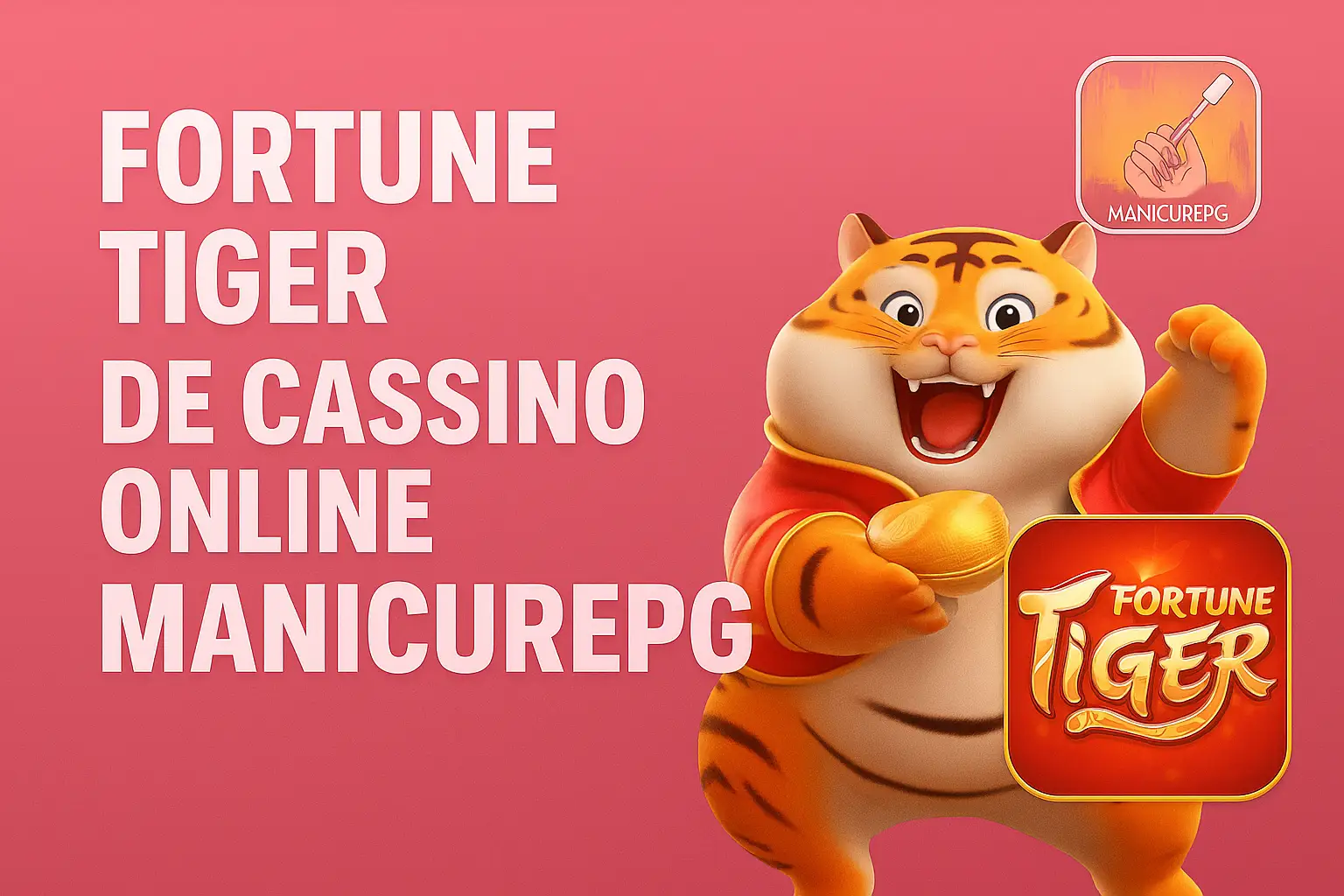 Fortune Tiger é um jogo imperdível no MANICUREPG Casino